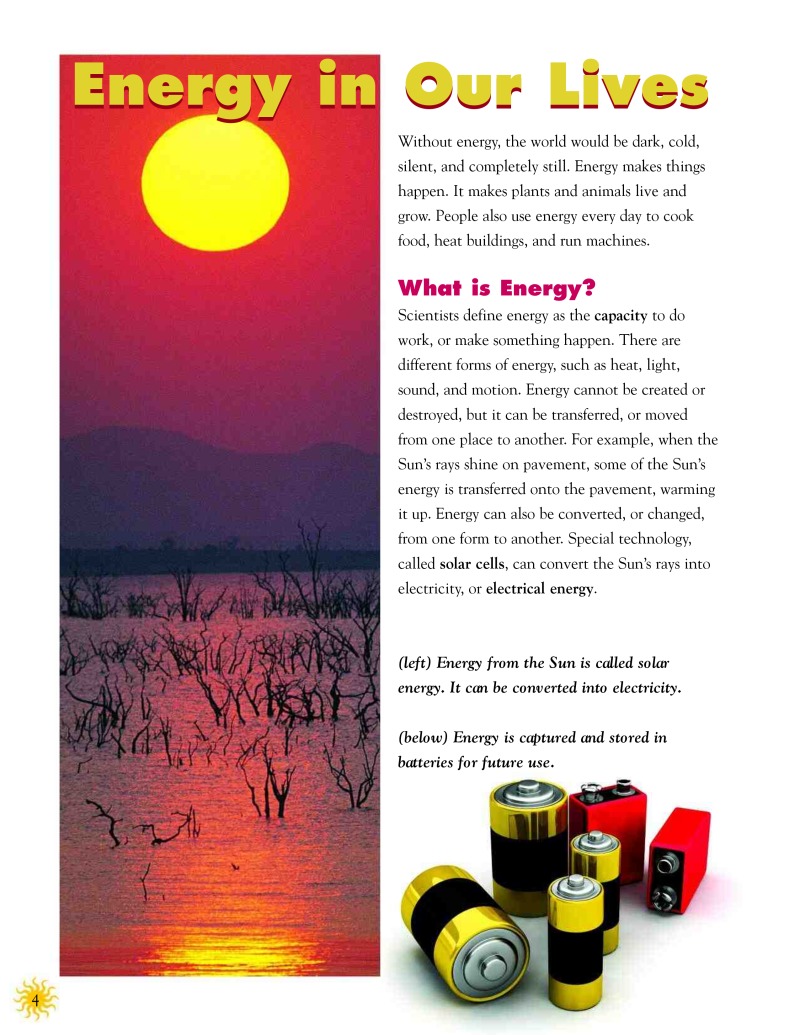 Harnessing Power from the Sun — page 1