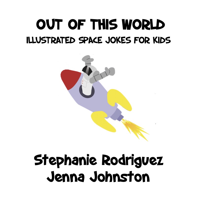 Out of this World: Illustrated Space Jokes for Kids book cover