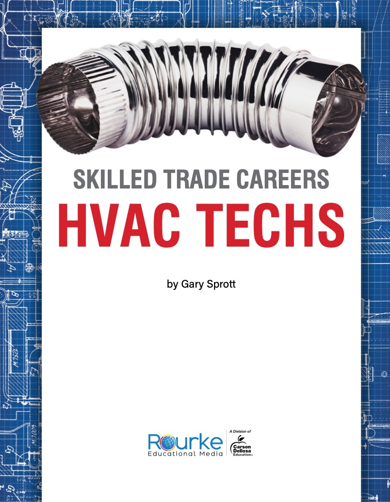Skilled Trade Careers: HVAC Techs book cover
