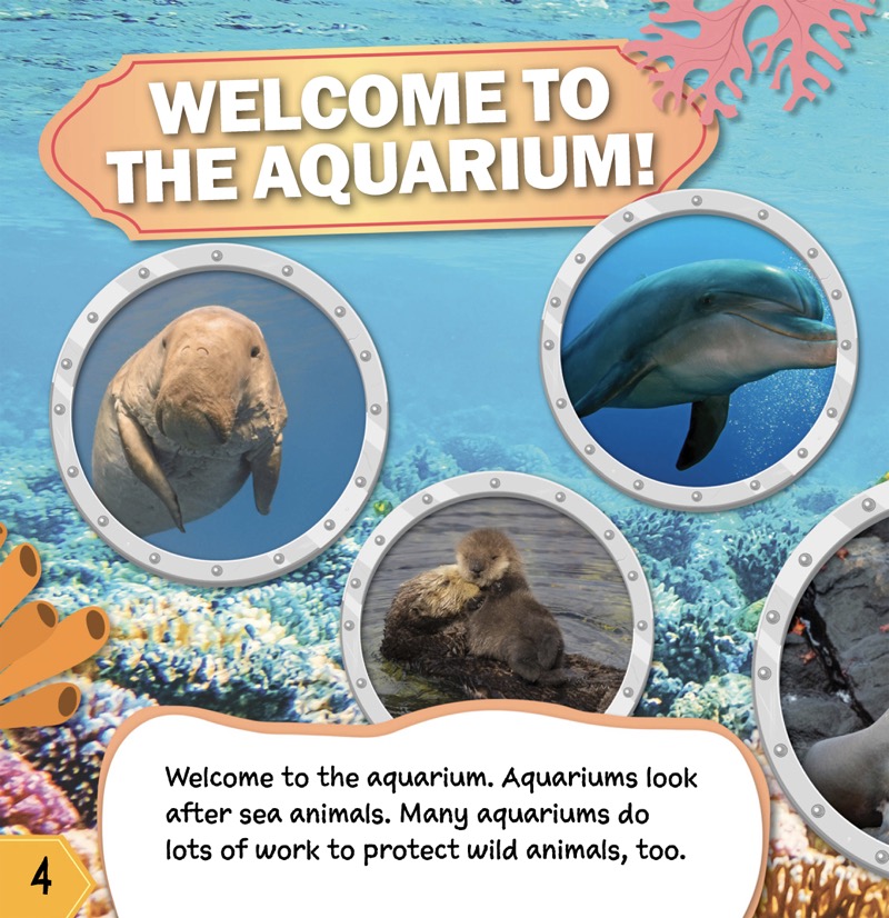 At the Aquarium: Marvelous Mammals — page 1