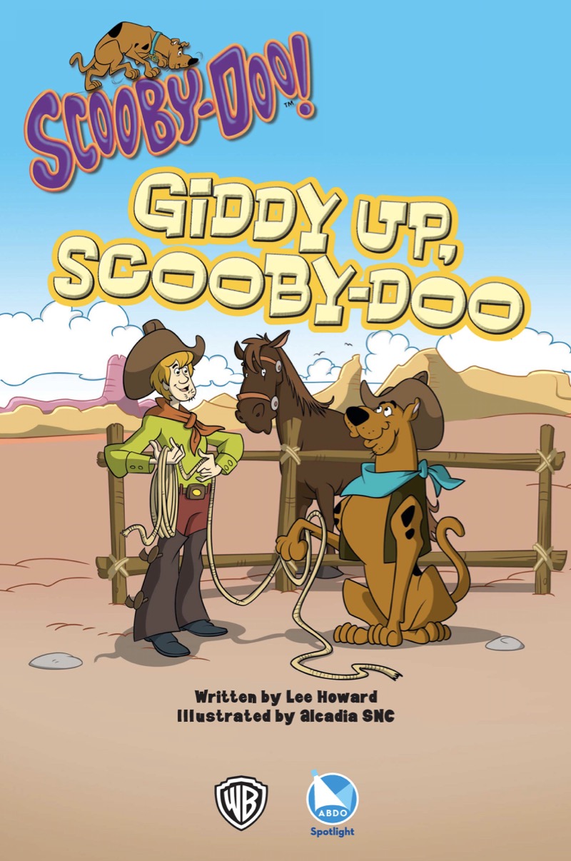 Giddy-Up, Scooby-Doo book cover