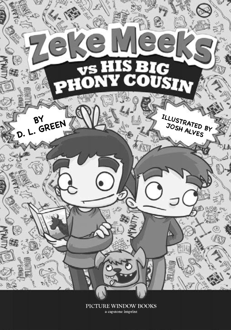 Zeke Meeks vs His Big Phony Cousin book cover