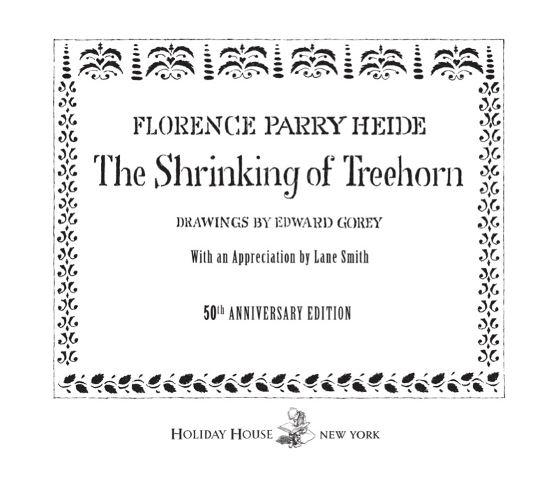 The Shrinking of Treehorn book cover