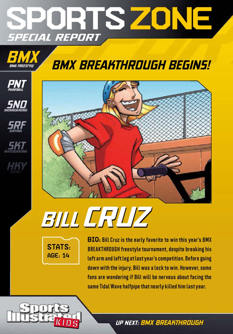 BMX Breakthrough — page 1