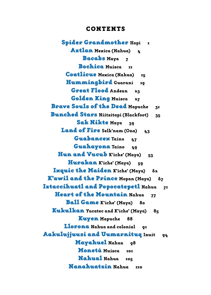 The Sea-Ringed World: Sacred Stories of the Americas — page 1