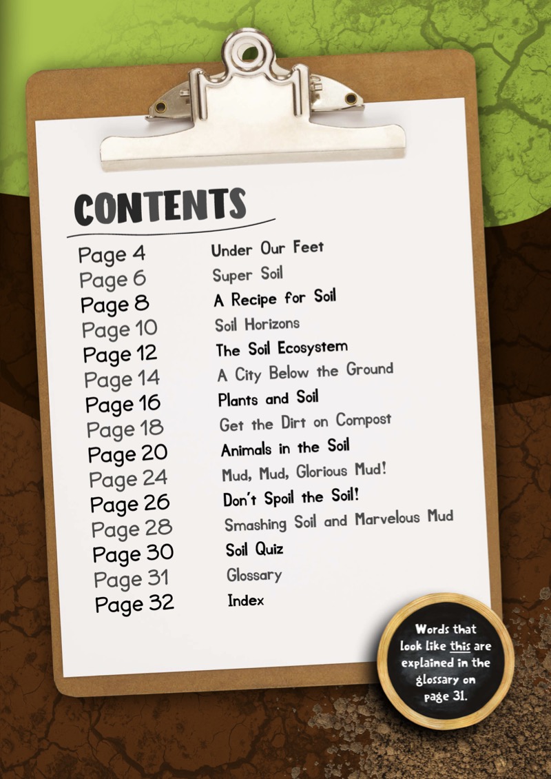 Under Our Feet: Soil book cover