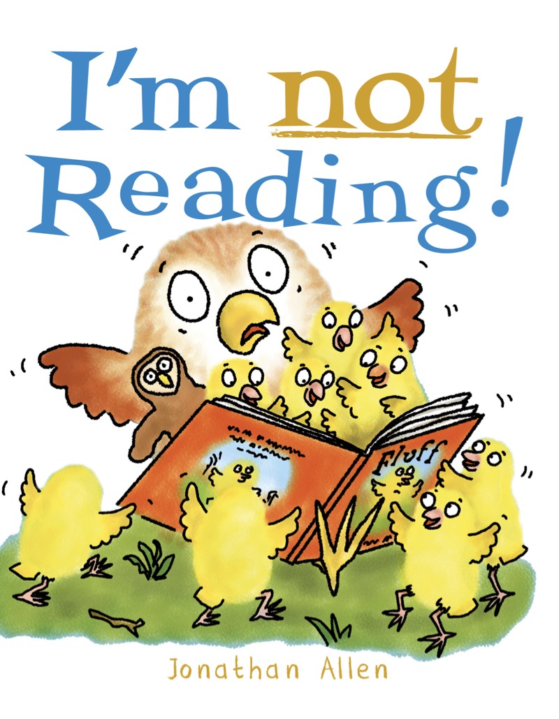 Baby Owl: I'm Not Reading book cover
