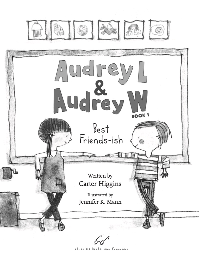 Audrey L and Audrey W Book 1: Best Friends-ish book cover