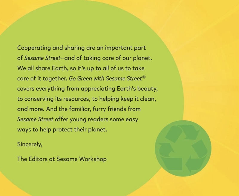 Go Green with Sesame Street — page 1