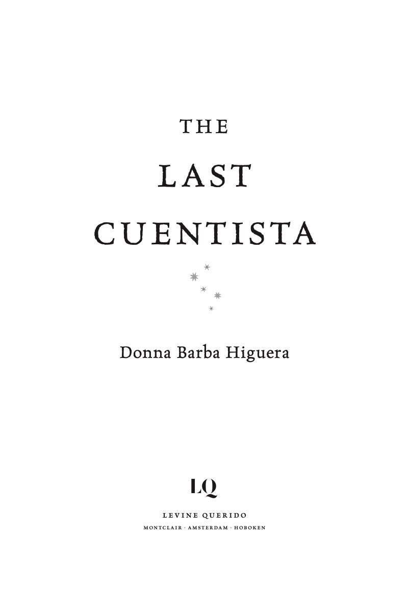 The Last Cuentista book cover