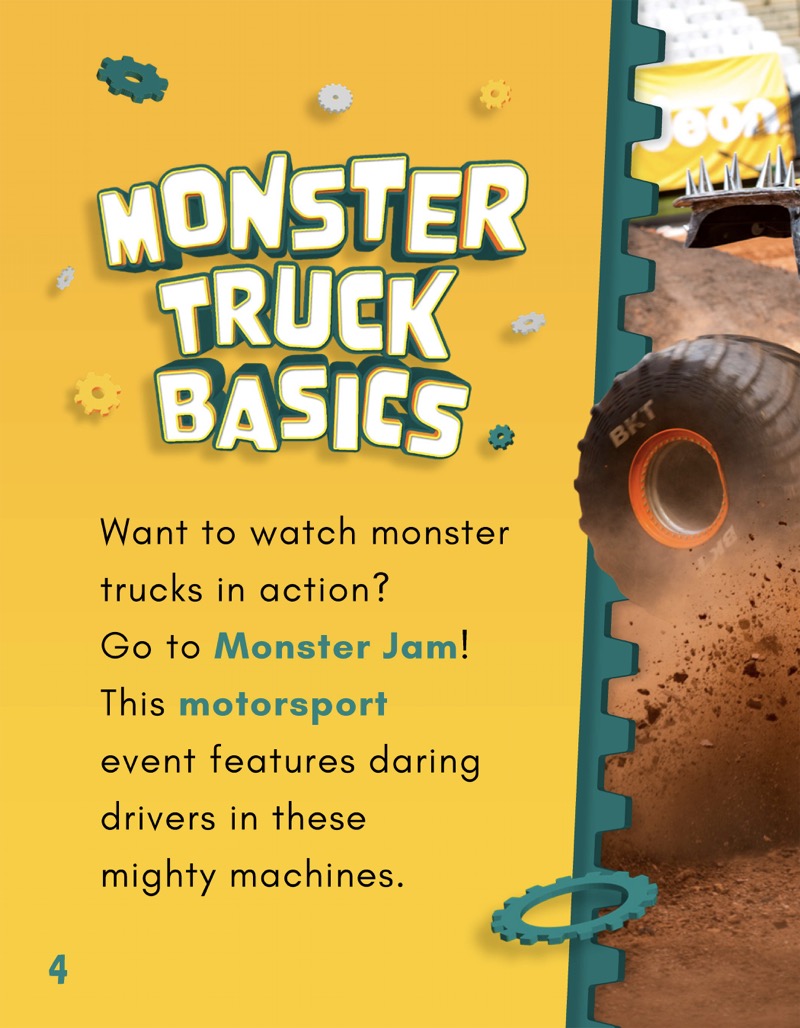 Gearheads!: Let's Talk About Monster Trucks — page 1