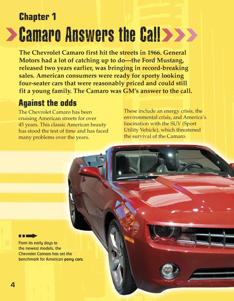 Superstar Cars: Camaro — page 1