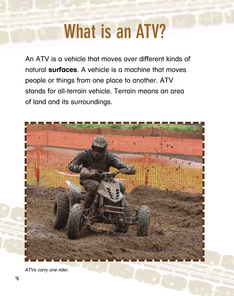 ATVs and Off-Roaders — page 1