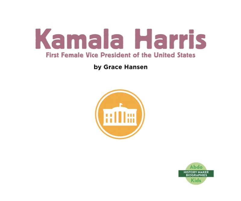 Kamala Harris: First Female Vice President of the United States book cover