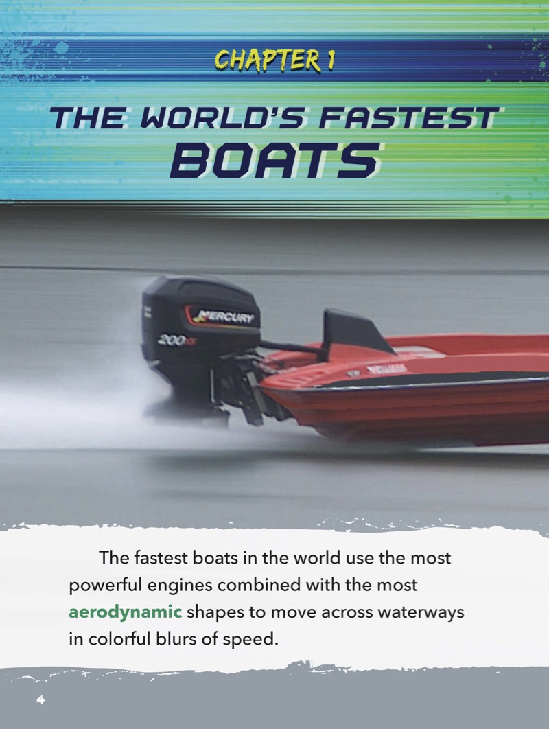 Xtreme Speed: The World's Fastest Boats — page 1