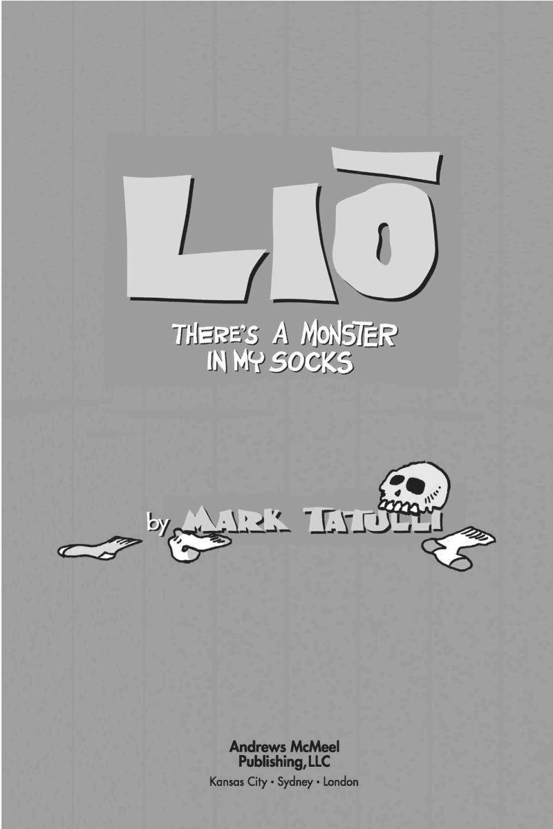 Lio: There's a Monster in My Socks — page 1