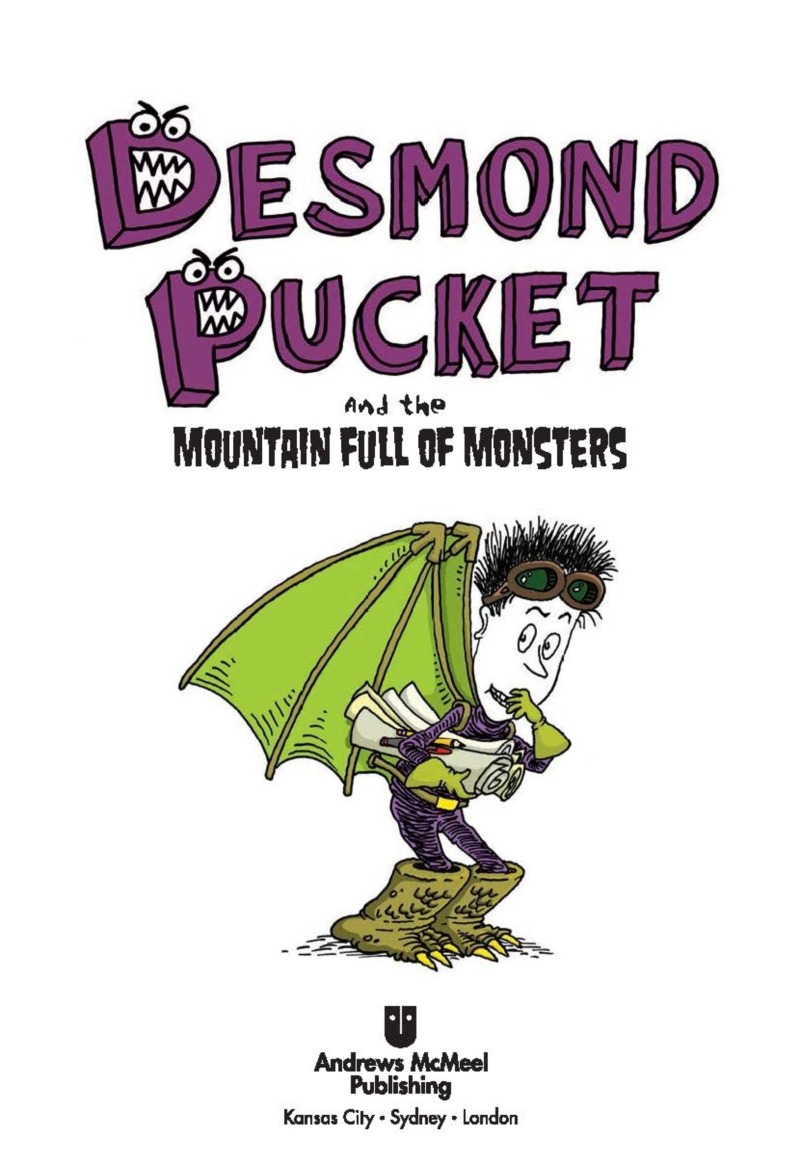 Desmond Pucket and the Mountain Full of Monsters book cover