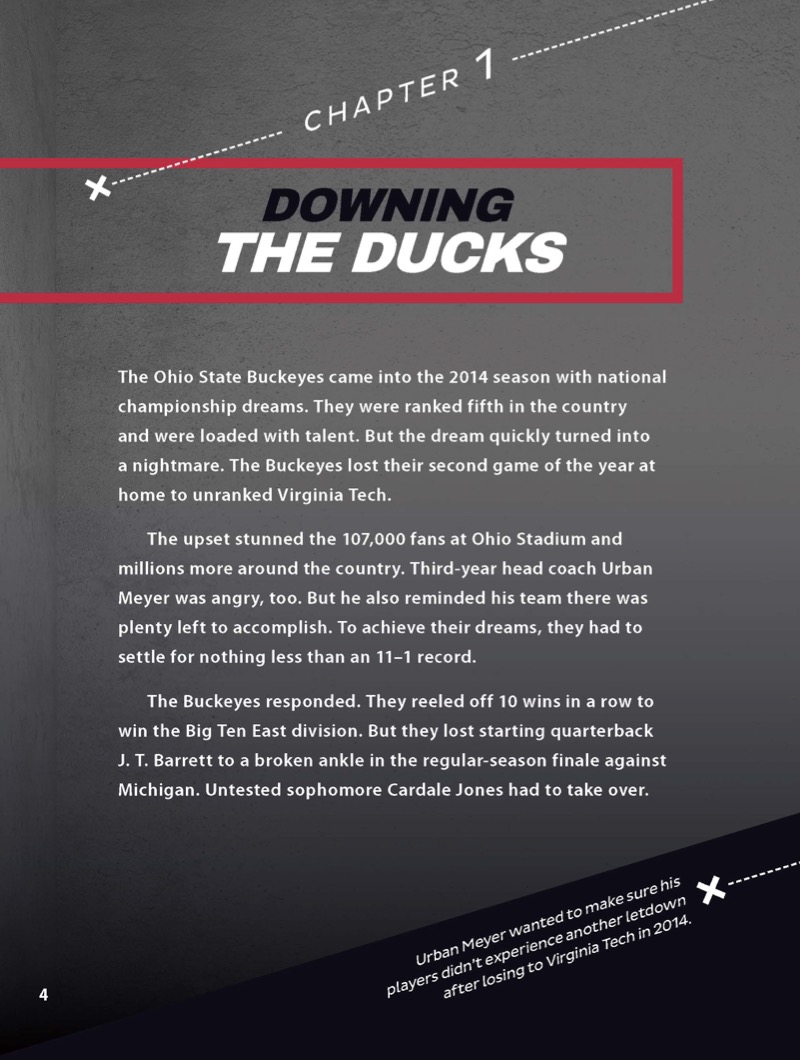 Inside College Football: Ohio State Buckeyes — page 1
