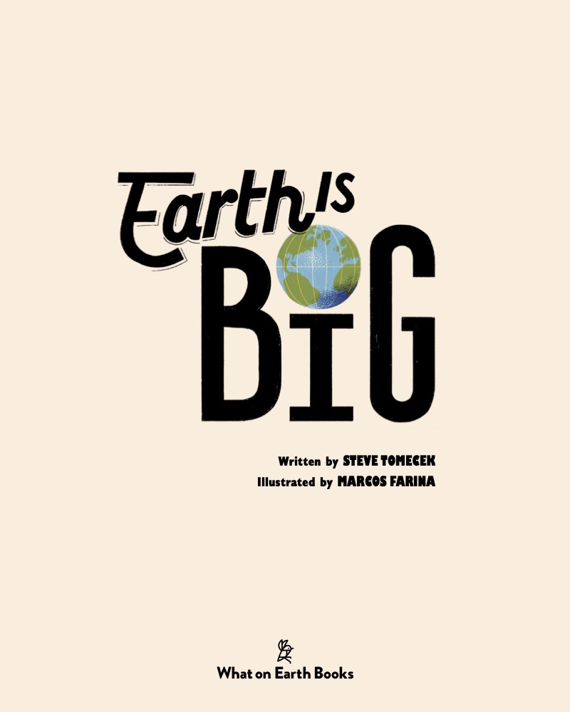 Earth is Big book cover