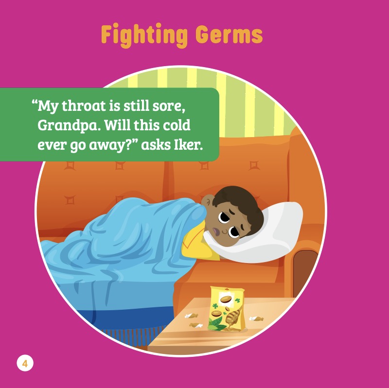 Iker's Incredible Immune System — page 1