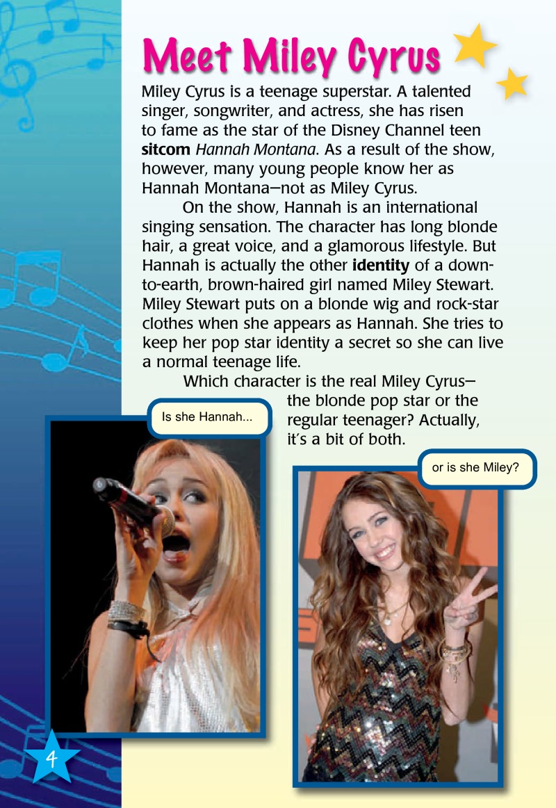 Miley Cyrus (Superstars!) — page 1
