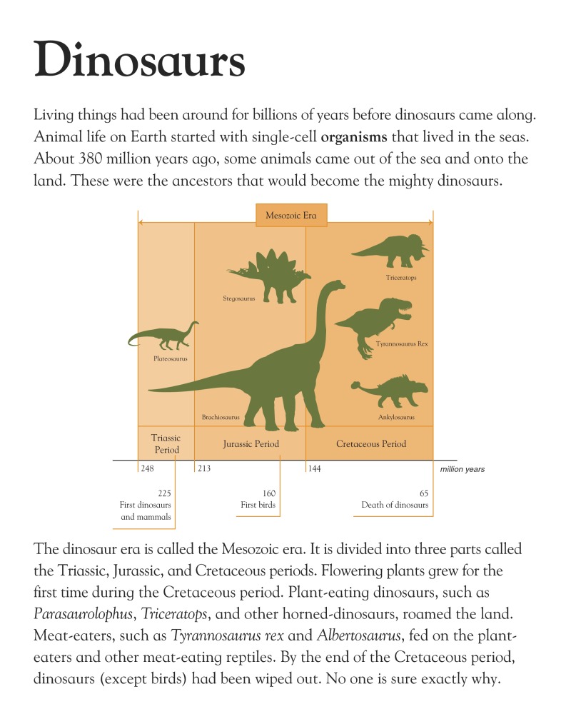 Triceratops book cover