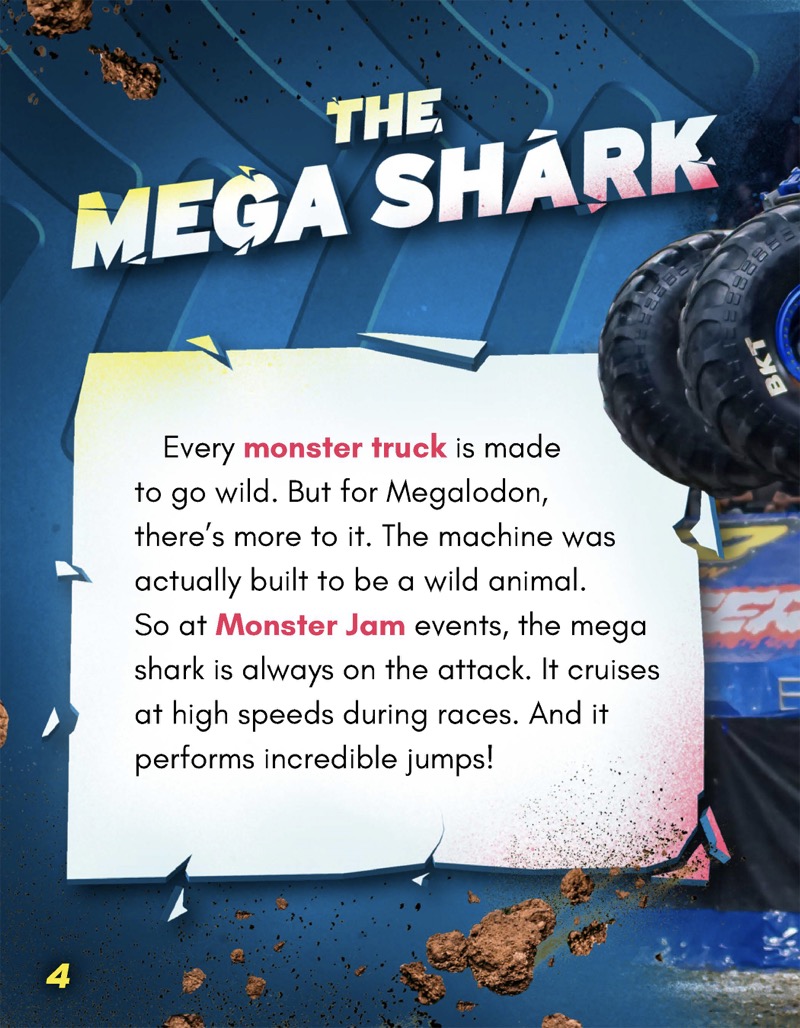 Monster Truck Madness: The Story of Megalodon — page 1