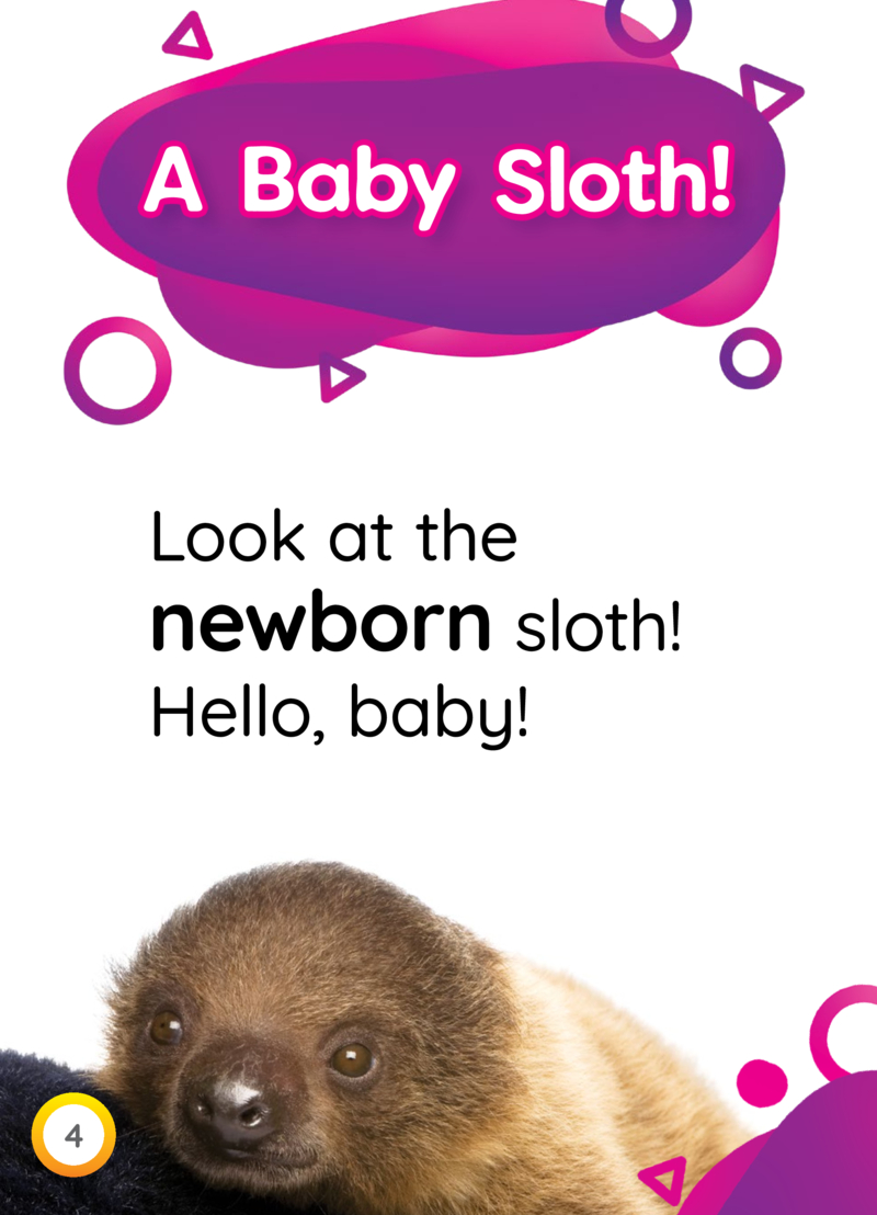 Too Cute!: Baby Sloths — page 1