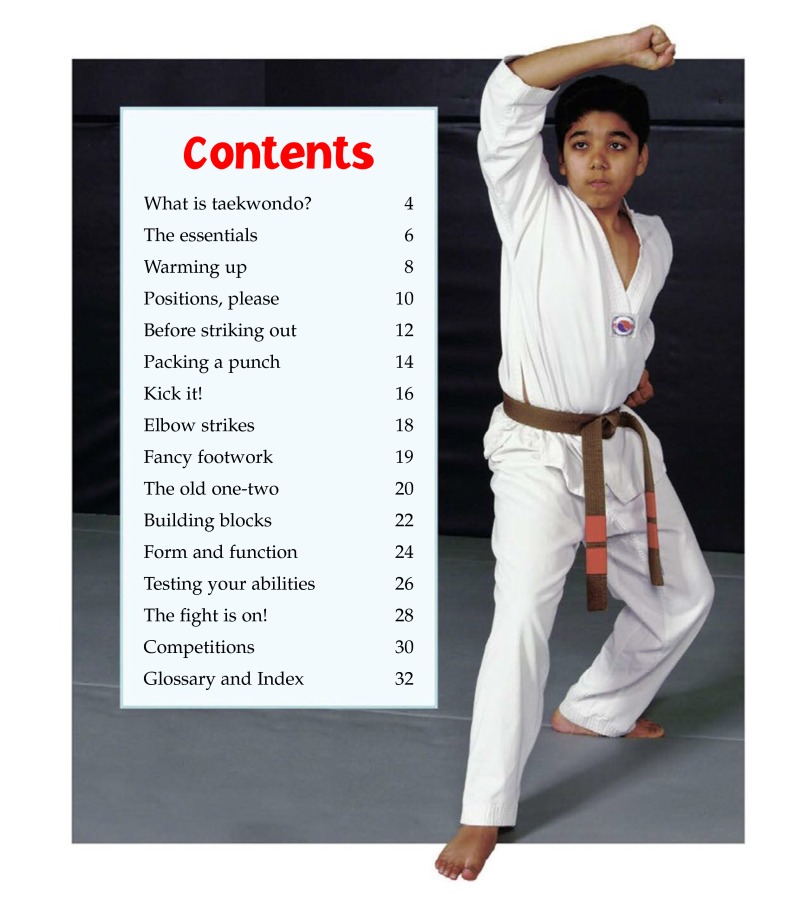 Taekwondo in Action book cover