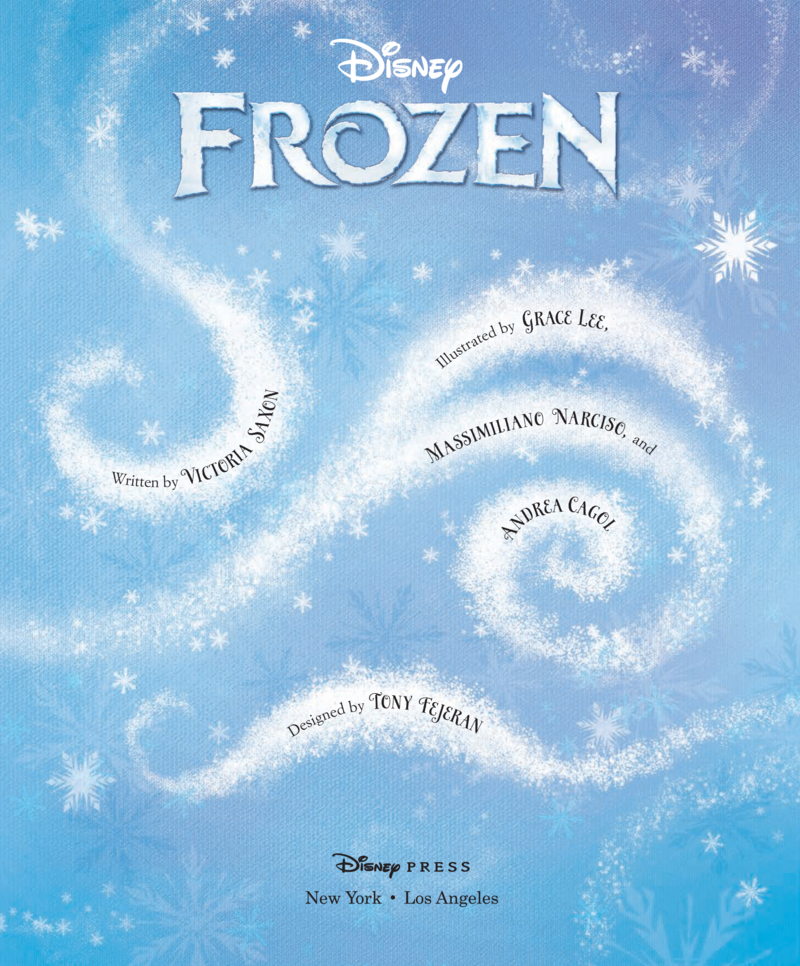 Frozen book cover