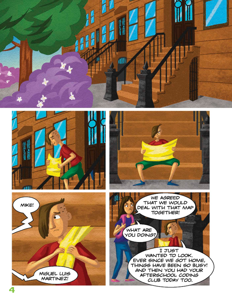 An Unofficial Minecraft Graphic Novel: The Second Map: The Adventure Gets Bigger — page 1
