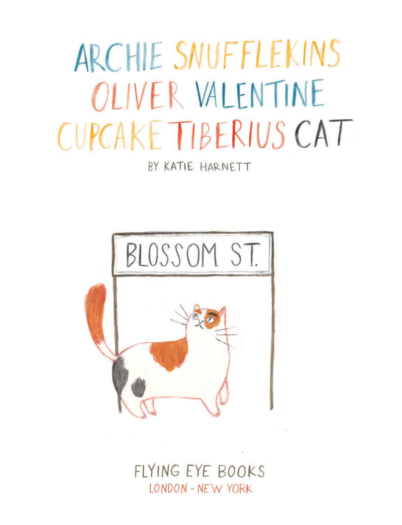 Archie Snufflekins Oliver Valentine Cupcake Tiberius Cat book cover