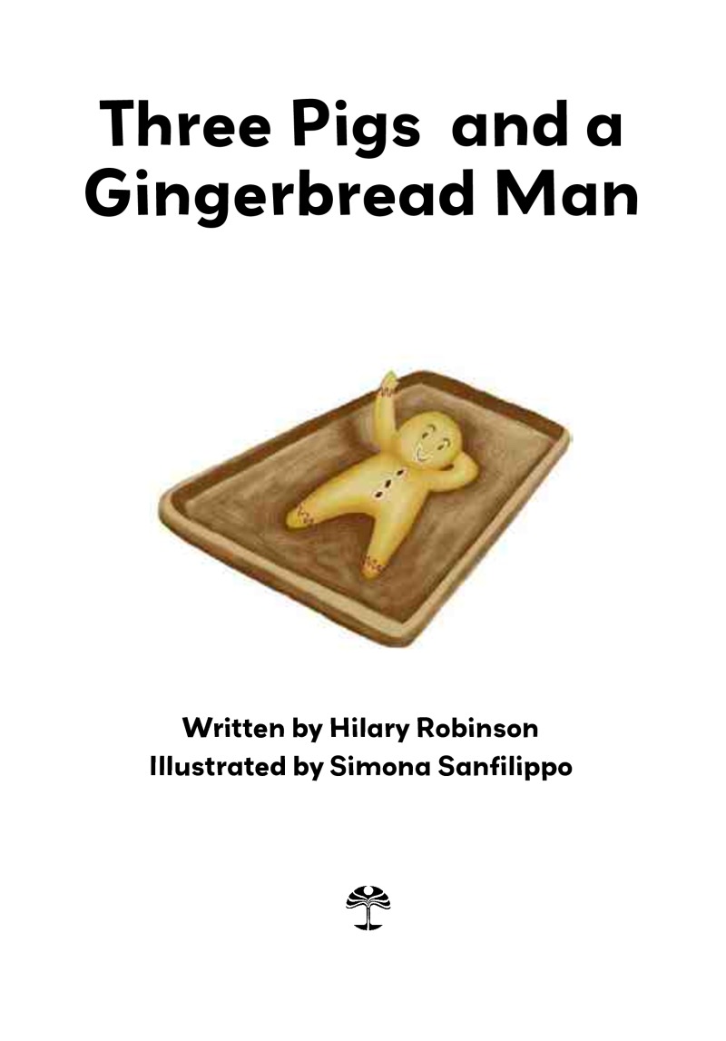 Three Pigs and a Gingerbread Man book cover