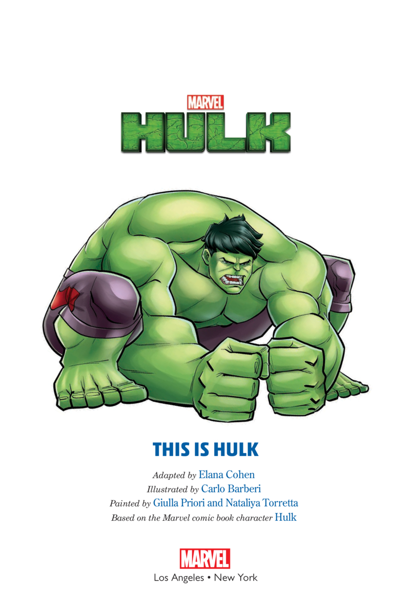 World of Reading: This Is Hulk book cover