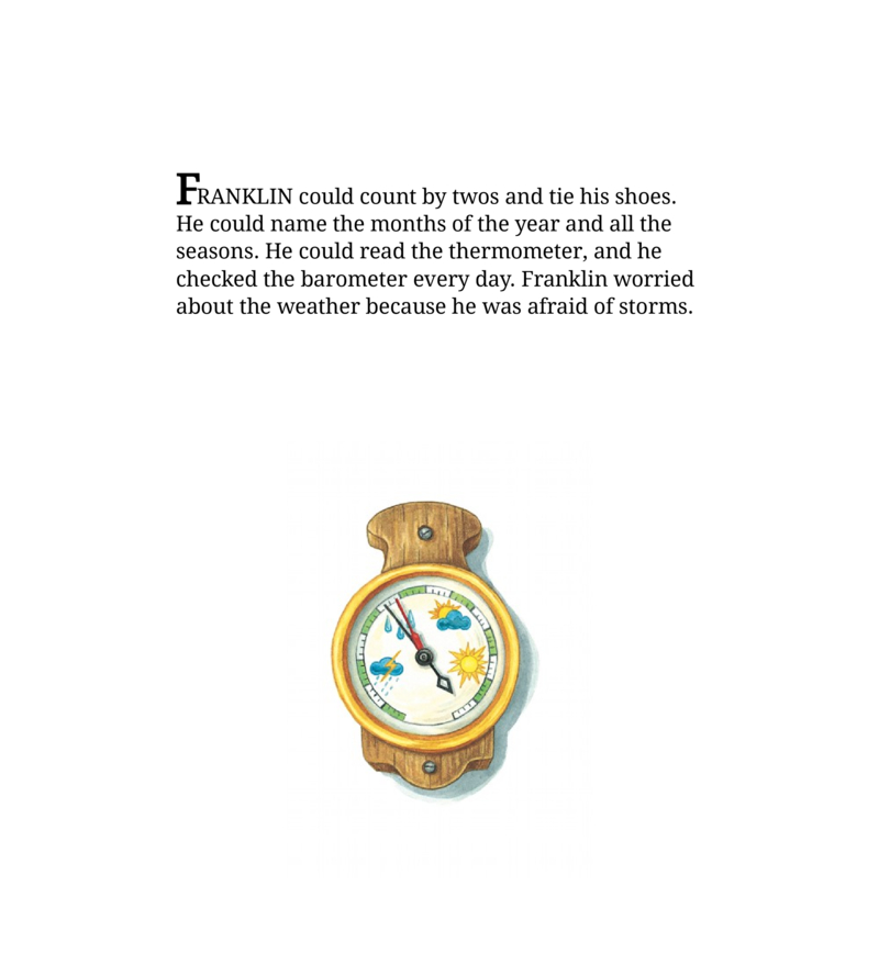 Franklin Classic Storybooks: Franklin and the Thunderstorm — page 1