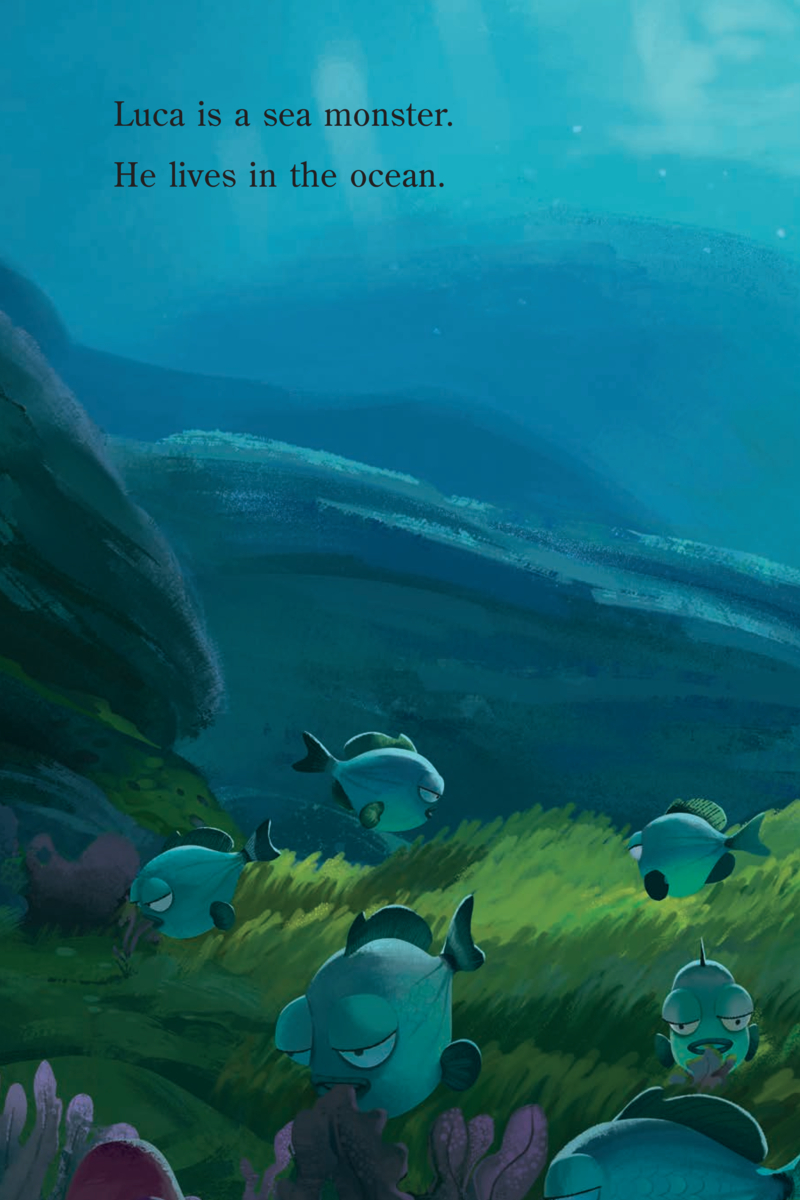 Luca: A Sea Monster Story — page 1