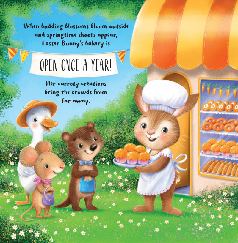 Easter Bunny’s Bakery — page 1