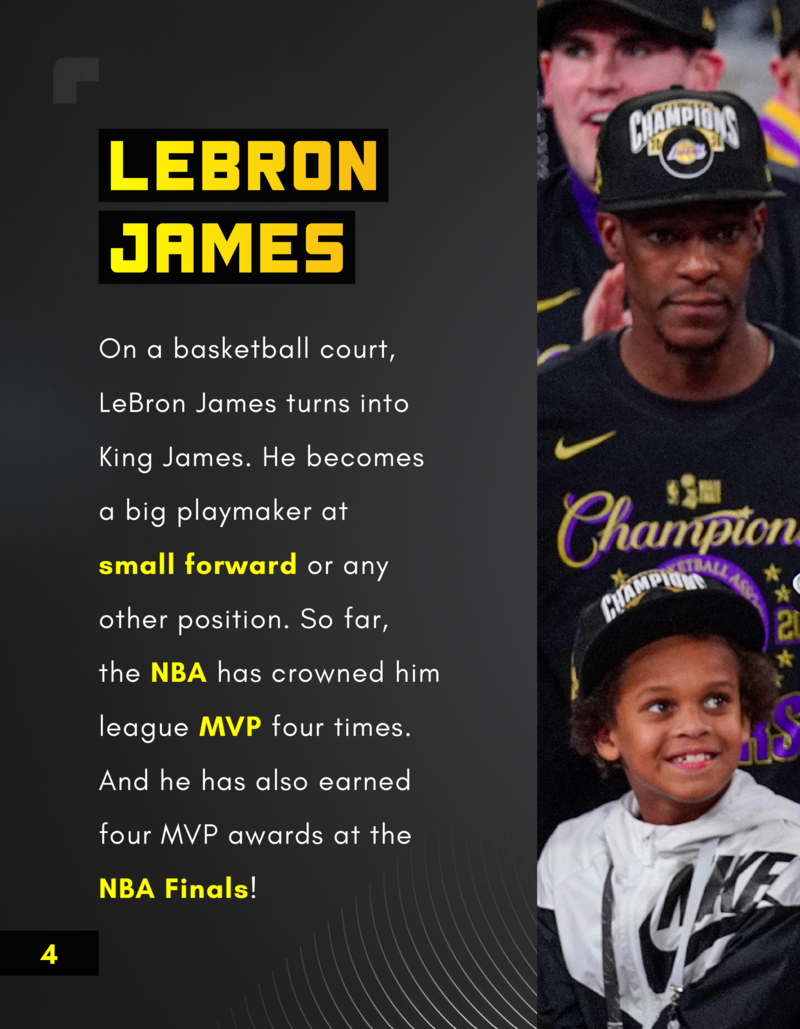 Play Like the Pros: Play Basketball Like LeBron James — page 1