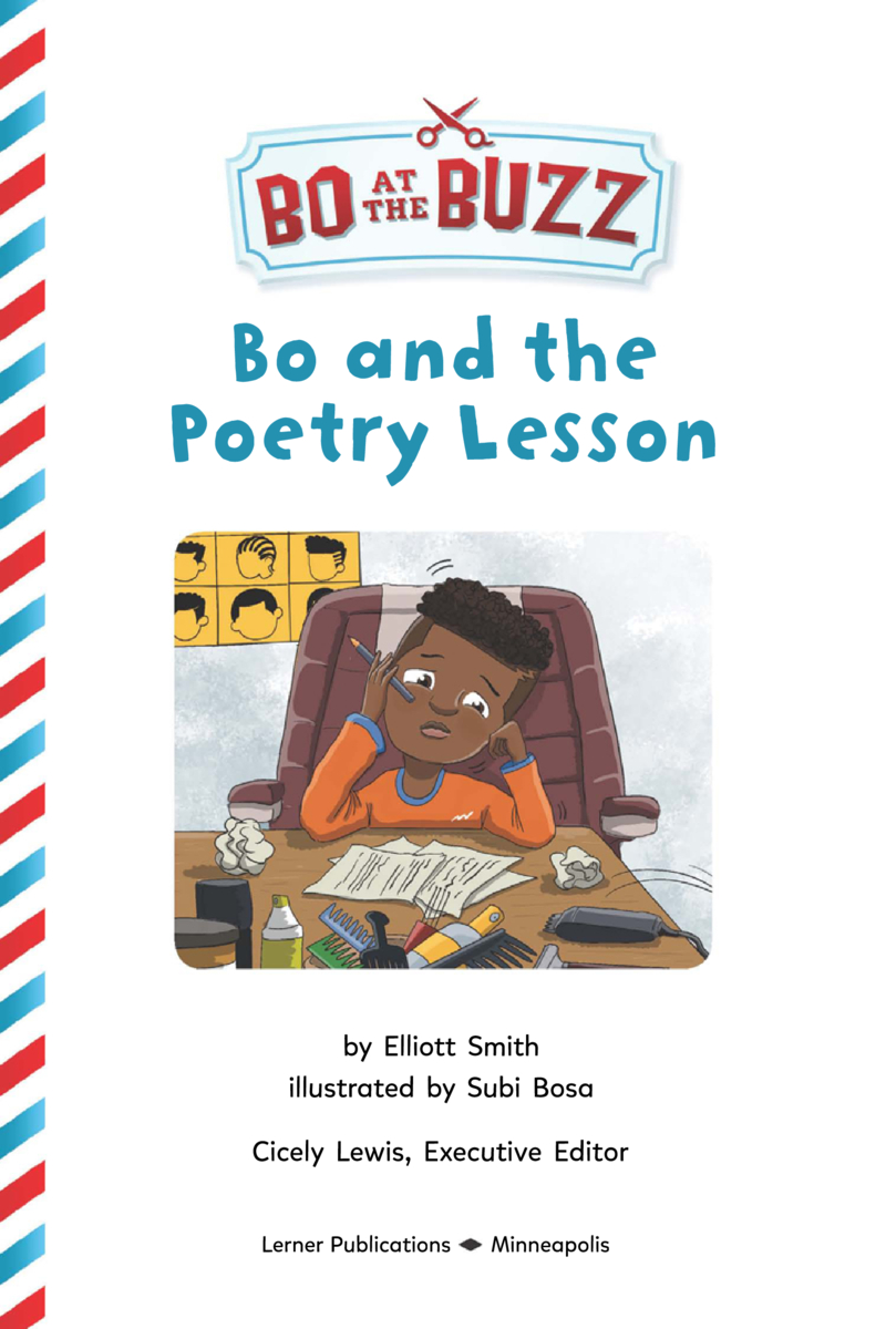 Bo and the Poetry Lesson book cover