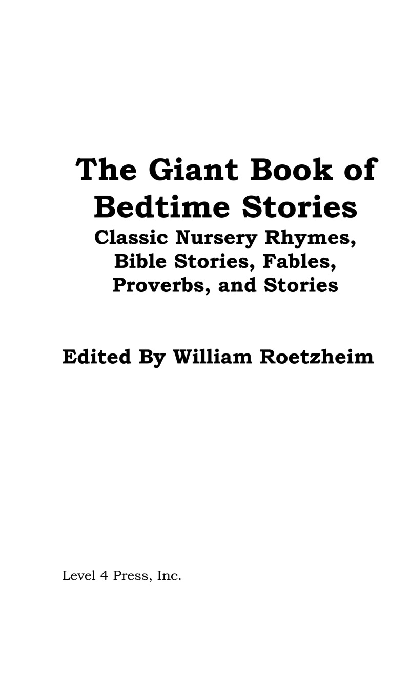 The Giant Book of Bedtime Stories: Classic Nursery Rhymes, Bible Stories, Fables, Parables, and Stories book cover