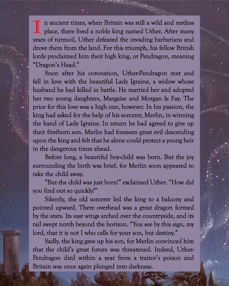 King Arthur: The Sword in the Stone — page 1