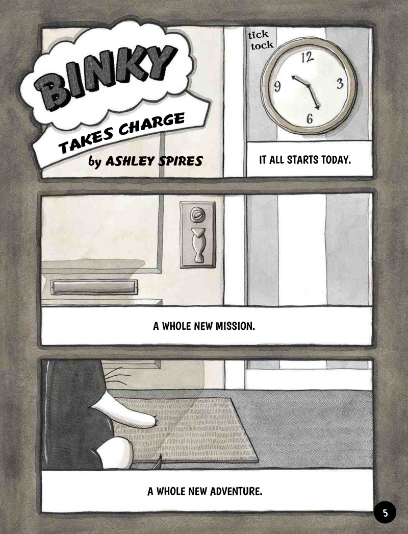 Binky Takes Charge book cover