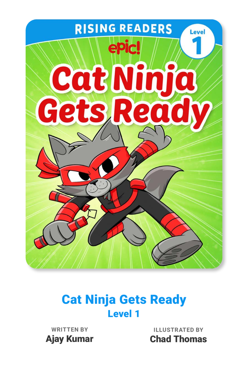 Cat Ninja Level 1: Cat Ninja Gets Ready book cover