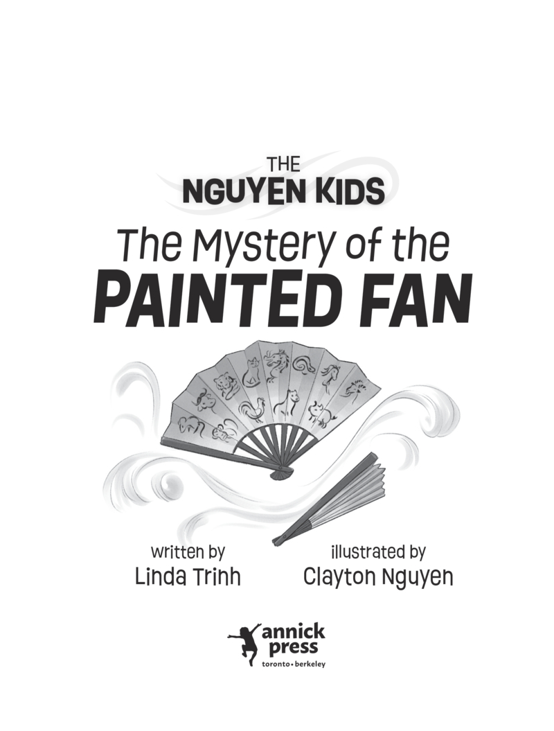 The Nguyen Kids: The Mystery of the Painted Fan book cover