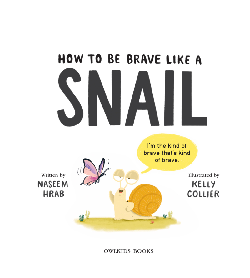 How to Be Brave Like a Snail book cover