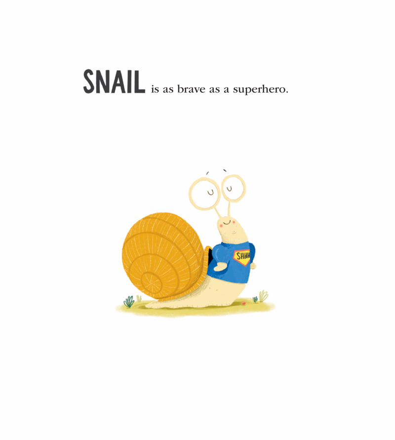 How to Be Brave Like a Snail — page 1