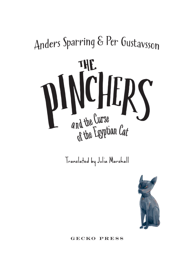 The Pinchers and the Curse of the Egyptian Cat book cover