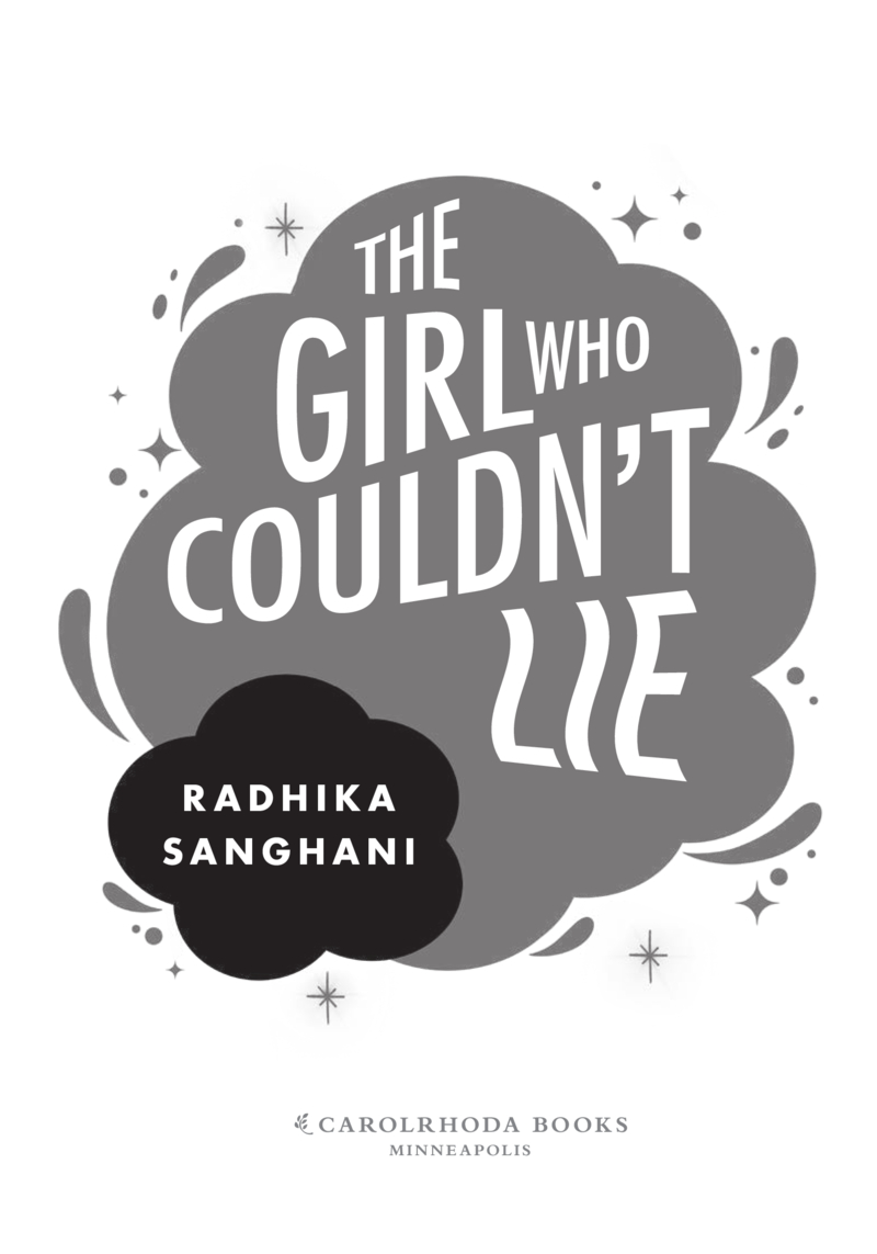 The Girl Who Couldn’t Lie book cover