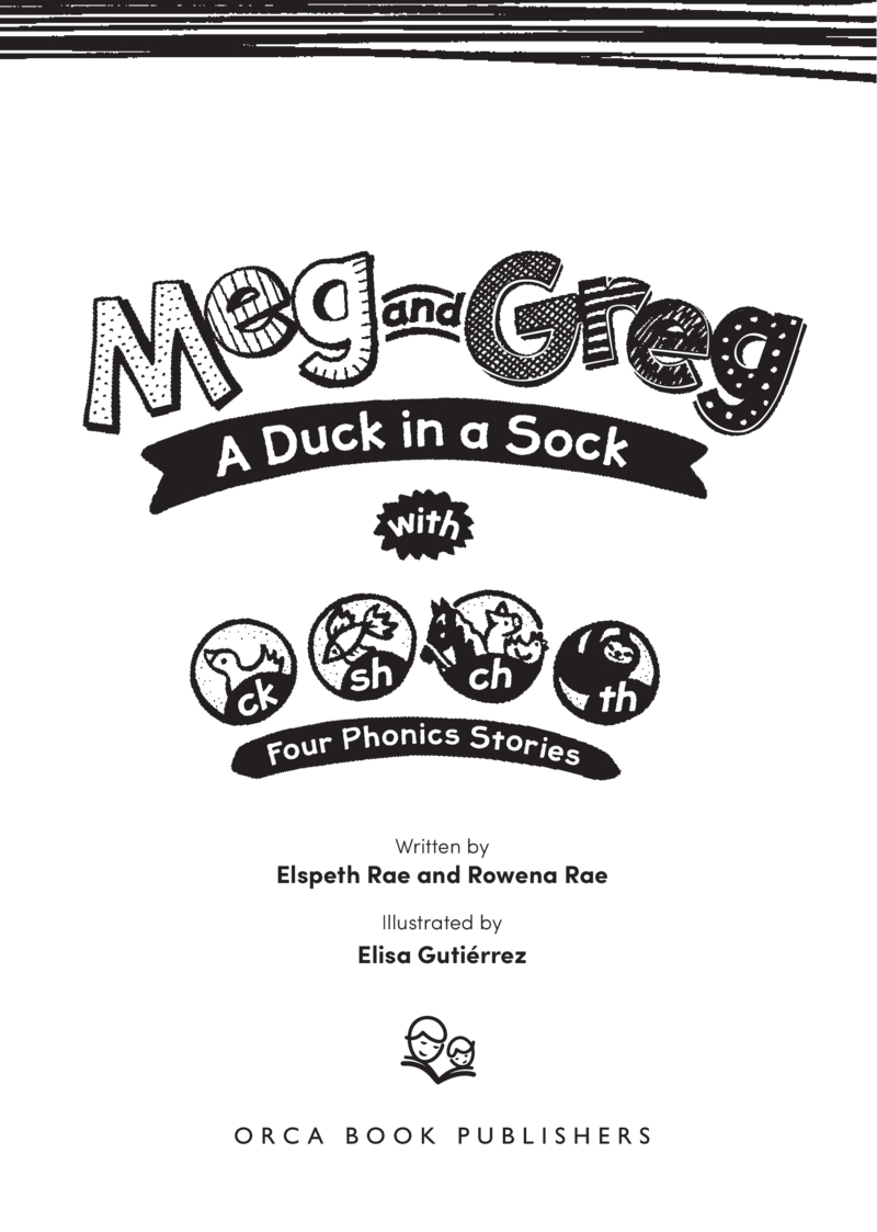 Meg and Greg: A Duck in a Sock book cover