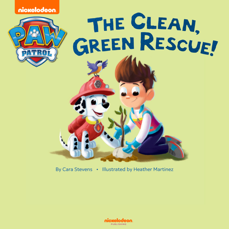 PAW Patrol: The Clean, Green Rescue! book cover